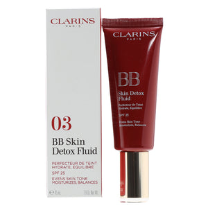 CLARINS BB SKIN DETOX FLUID SPF 25 #03 DARK 1.6 OZ