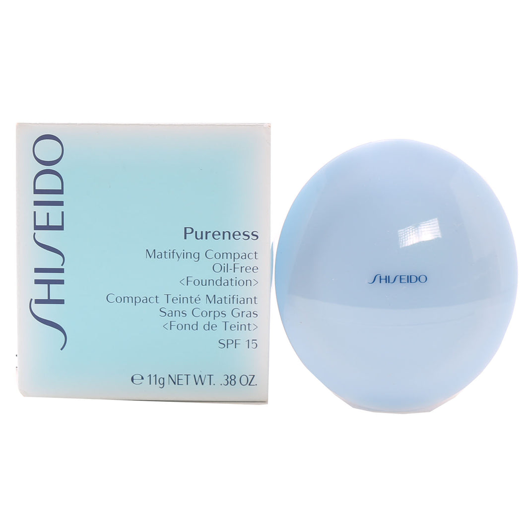 SHISEIDO MATIFYING COMPACT OIL FREE FOUNDATION 0.38 OZ