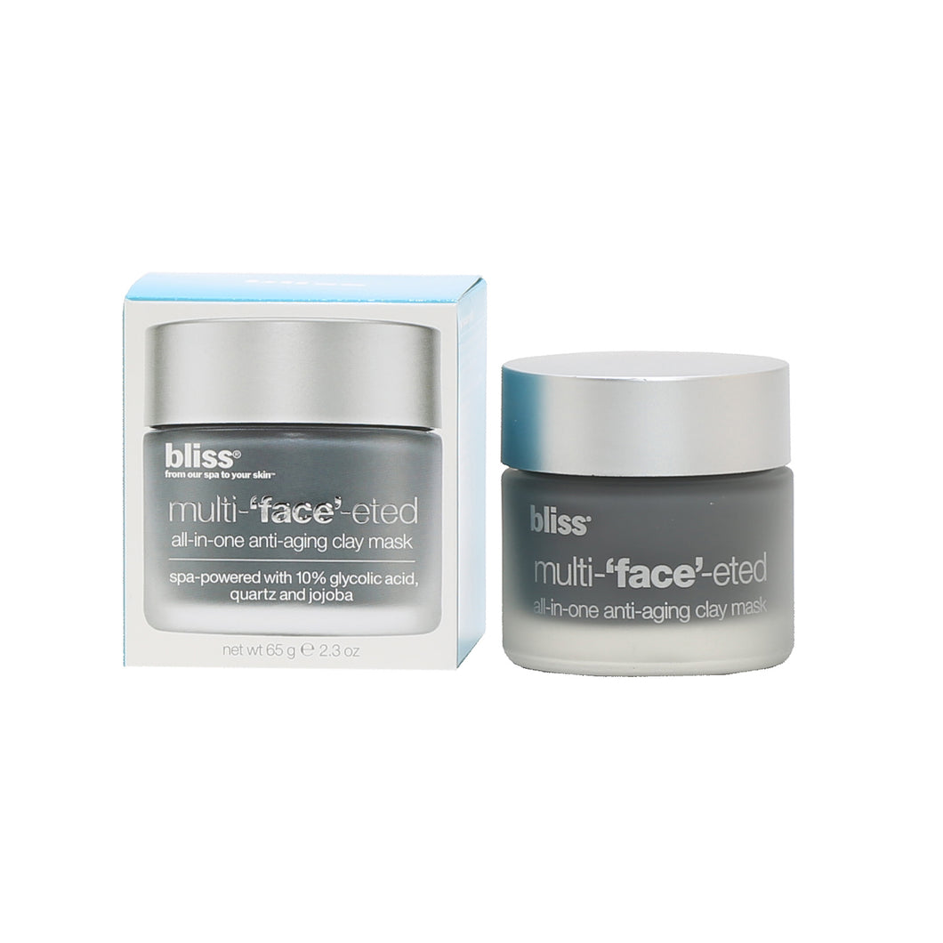 BLISS MULTI FACETED ALL IN ONE ANTI AGE CLAY MASK 2.3 OZ