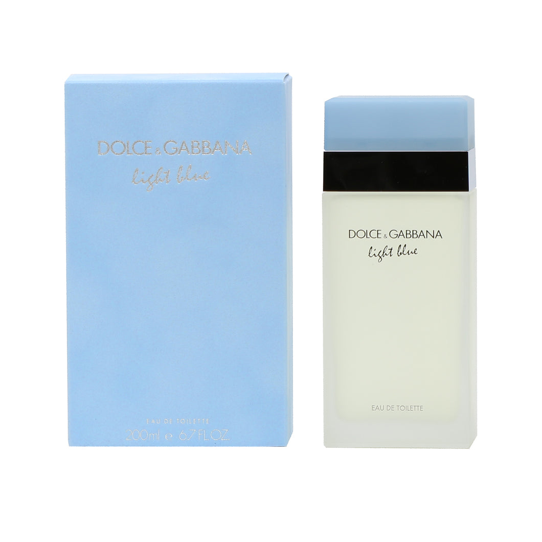 DOLCE & GABBANA LIGHT BLUE LADIES EDT SPRAY 6.7 OZ